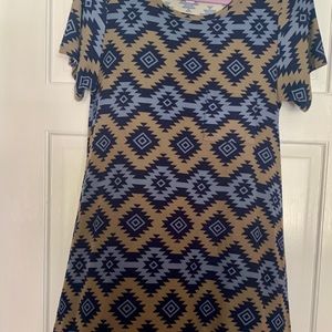 LuLaRoe Aztec Print Carly Dress